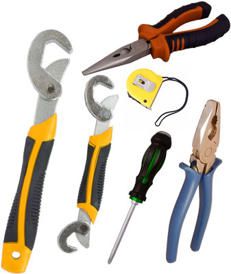

Asraw Hand Tool Kit(6 Tools), Multicolor