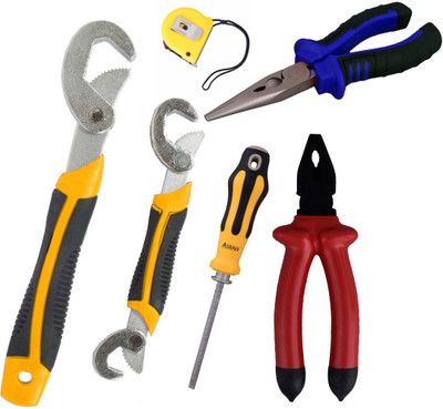 

Asraw Hand Tool Kit(6 Tools), Multicolor
