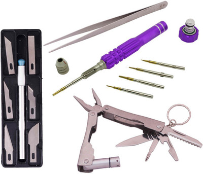 

Asraw Hand Tool Kit(4 Tools), Purple
