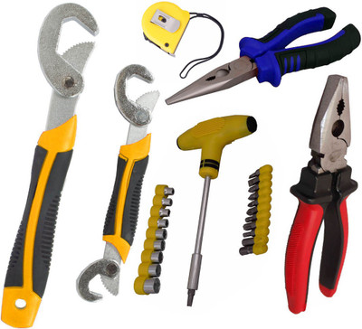 

Asraw Hand Tool Kit(6 Tools), Multicolor