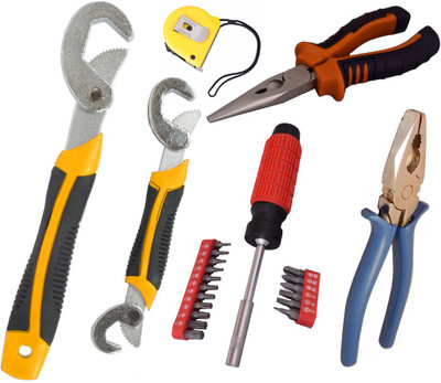 

Asraw Hand Tool Kit(6 Tools), Multicolor