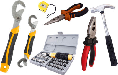 

Asraw Hand Tool Kit(7 Tools), Multicolor