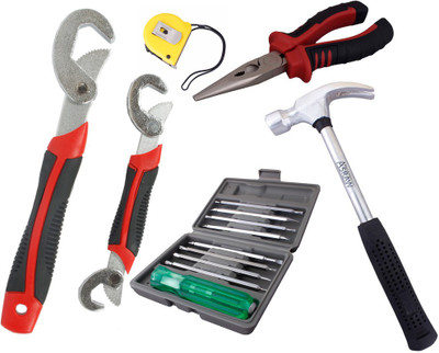 

Asraw Hand Tool Kit(6 Tools), Multicolor