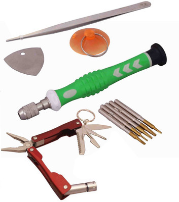 

Asraw Hand Tool Kit(5 Tools), Green