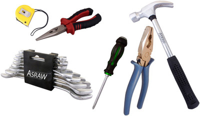 

Asraw Hand Tool Kit(14 Tools), Multicolor
