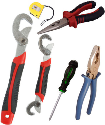 

Asraw Hand Tool Kit(6 Tools), Multicolor