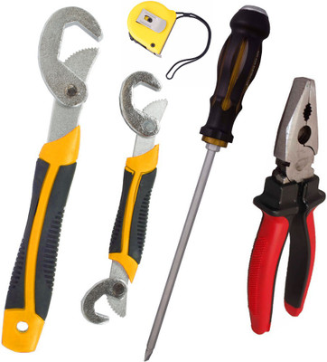

Asraw Hand Tool Kit(5 Tools), Multicolor