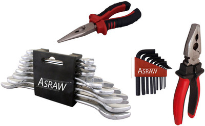 

Asraw Hand Tool Kit(12 Tools), Multicolor