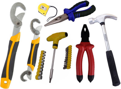 

Asraw Hand Tool Kit(7 Tools), Multicolor