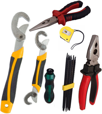 

Asraw Hand Tool Kit(6 Tools), Multicolor
