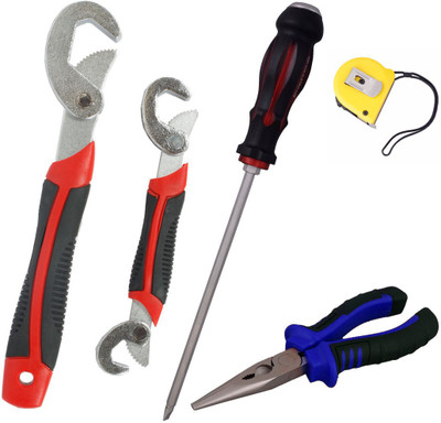 

Asraw Hand Tool Kit(5 Tools), Multicolor