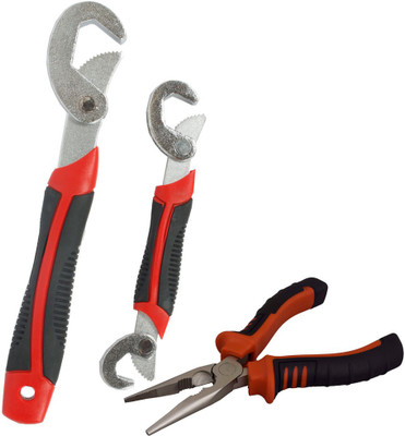 

Asraw Snap N Grip & Nose Plier Hand Tool Kit(2 Tools), Multicolor