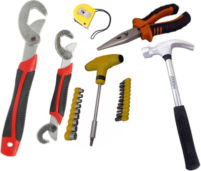 

Asraw Hand Tool Kit(6 Tools), Multicolor