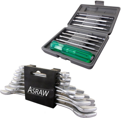 

Asraw Hand Tool Kit(10 Tools), Multicolor