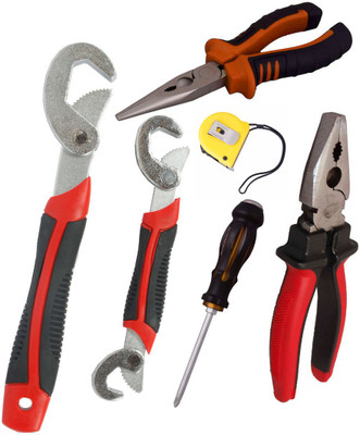 

Asraw Hand Tool Kit(6 Tools), Multicolor