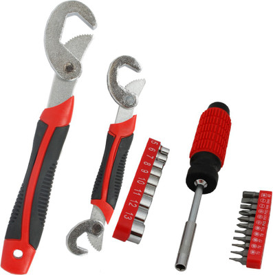 

Asraw Snap N Grip & 21PC Screwdriver Set Hand Tool Kit(2 Tools), Multicolor