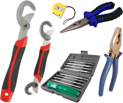

Asraw Hand Tool Kit(6 Tools), Multicolor