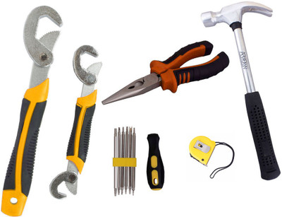 

Asraw Hand Tool Kit(6 Tools), Multicolor