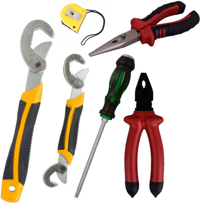 

Asraw Hand Tool Kit(6 Tools), Multicolor