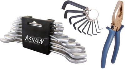 

Asraw Hand Tool Kit(11 Tools), Multicolor