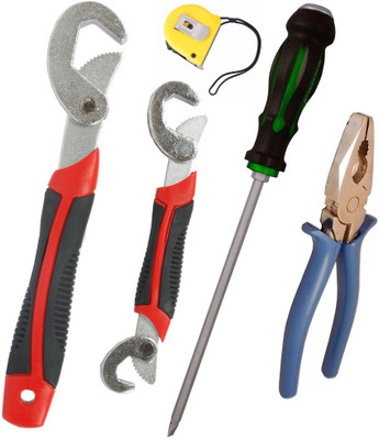 

Asraw Hand Tool Kit(5 Tools), Multicolor