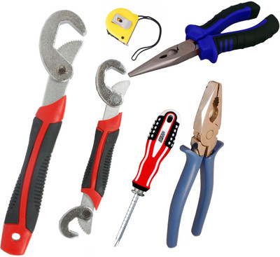 

Asraw Hand Tool Kit(6 Tools), Multicolor