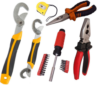 

Asraw Hand Tool Kit(6 Tools), Multicolor