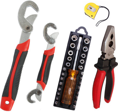 Asraw Hand Tool Kit(5 Tools), Multicolor
