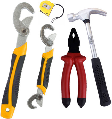 

Asraw Hand Tool Kit(5 Tools), Multicolor