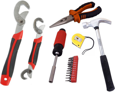 Asraw Hand Tool Kit(6 Tools), Multicolor