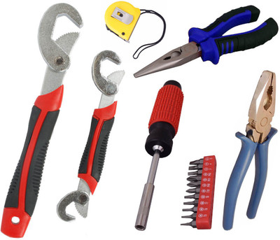 

Asraw Hand Tool Kit(6 Tools), Multicolor