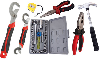 

Asraw Hand Tool Kit(7 Tools), Multicolor