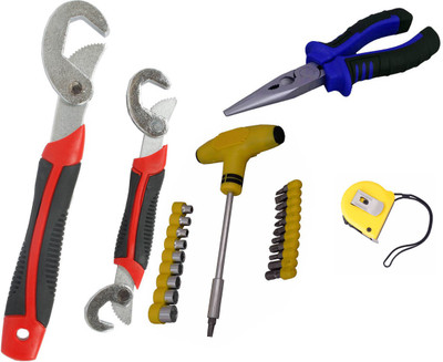 

Asraw Hand Tool Kit(5 Tools), Multicolor
