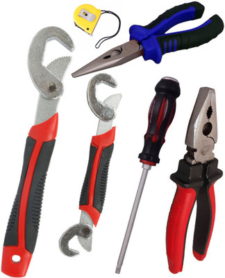 

Asraw Hand Tool Kit(6 Tools), Multicolor