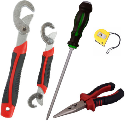 

Asraw Hand Tool Kit(5 Tools), Multicolor