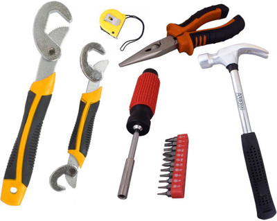 

Asraw Hand Tool Kit(6 Tools), Multicolor