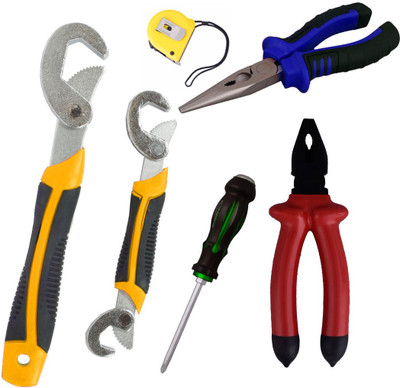 

Asraw Hand Tool Kit(6 Tools), Multicolor
