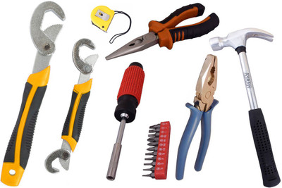 

Asraw Hand Tool Kit(7 Tools), Multicolor
