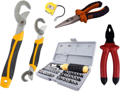 

Asraw Hand Tool Kit(6 Tools), Multicolor