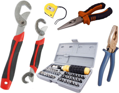 

Asraw Hand Tool Kit(6 Tools), Multicolor