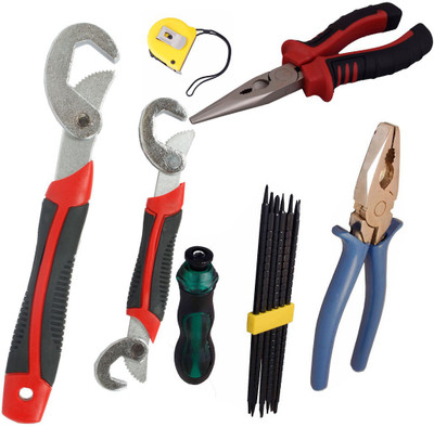 

Asraw Hand Tool Kit(6 Tools), Multicolor
