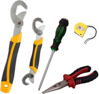 Asraw Hand Tool Kit(5 Tools), Multicolor