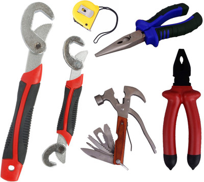 

Asraw Hand Tool Kit(6 Tools), Multicolor