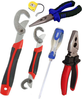 

Asraw Hand Tool Kit(6 Tools), Multicolor