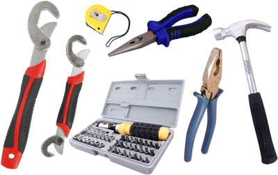 

Asraw Hand Tool Kit(7 Tools), Multicolor