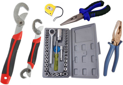 

Asraw Hand Tool Kit(6 Tools), Multicolor