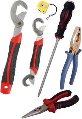 

Asraw Hand Tool Kit(6 Tools), Multicolor