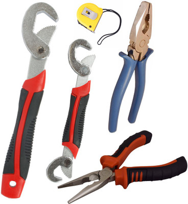 

Asraw Hand Tool Kit(5 Tools), Multicolor