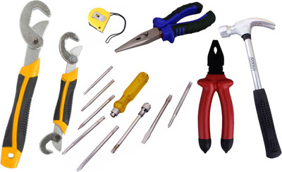 

Asraw Hand Tool Kit(7 Tools), Multicolor