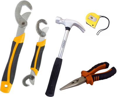 

Asraw Hand Tool Kit(5 Tools), Multicolor